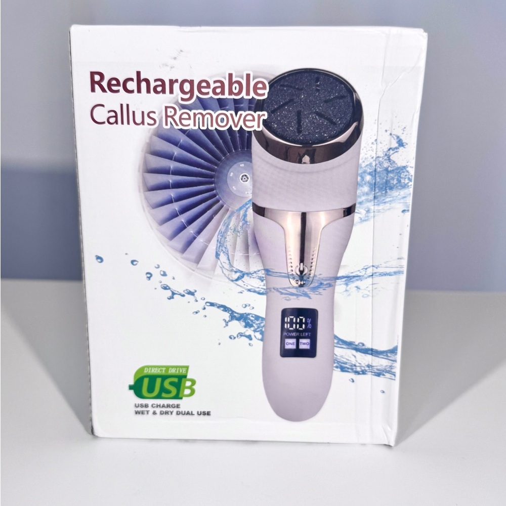 Rechargeable Callus Remover | USB Charging Foot File for Smooth Heels